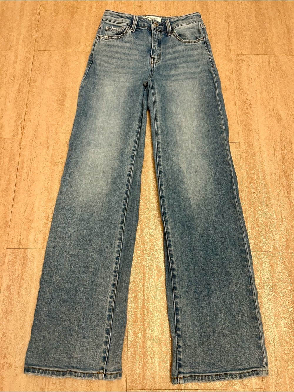 Flying Monkey Youth 24” Waist Midrise Wide Leg Adjustable Waist